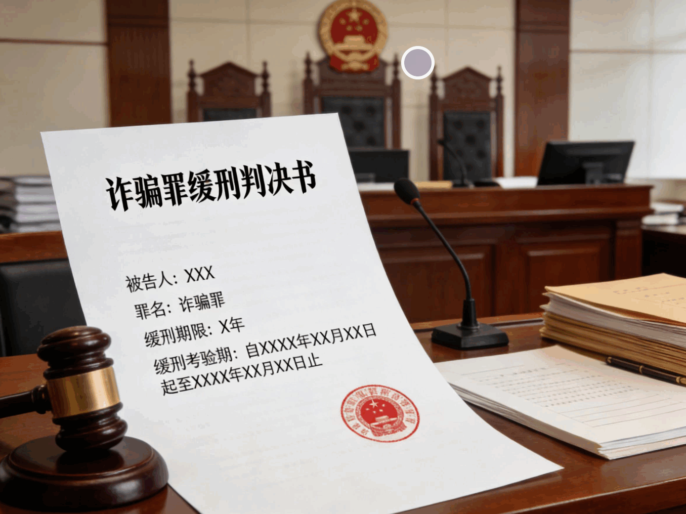 缓刑判决成功案例